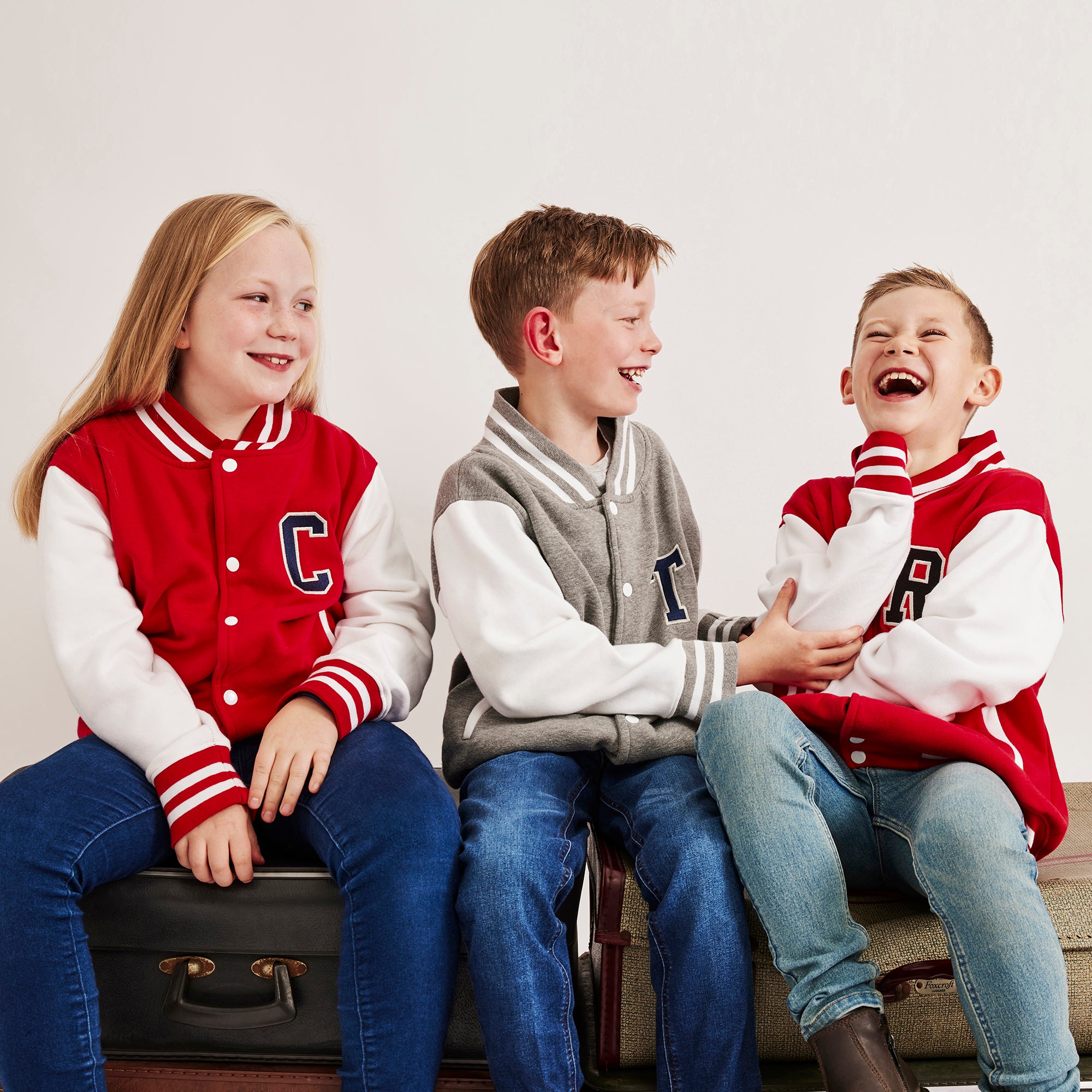Personalised Child's Varsity Jacket By Simply Colors